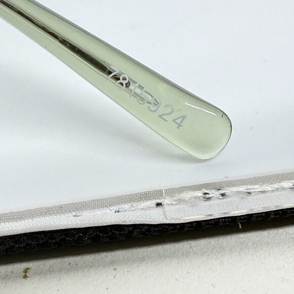 Zenni Cat-Eye Eyeglass Frame Green Light Clear Full Rim H18625 - Picture 7 of 8